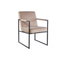 Conrad Velvet Chair Beige